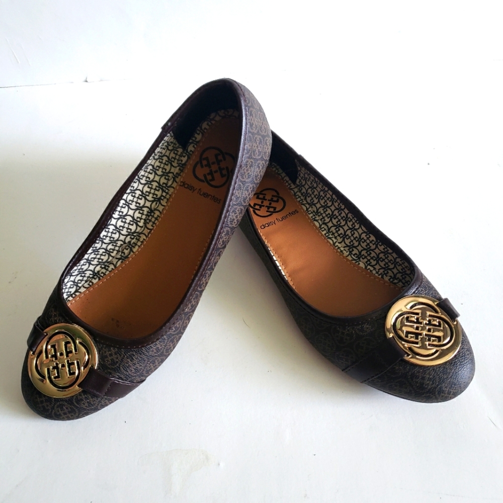 DAISY FEUNTES Ballet Style SLIP In Flats - Size 7 - Womens